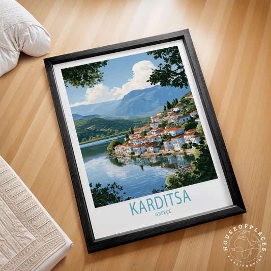 Karditsa travel poster – view 2