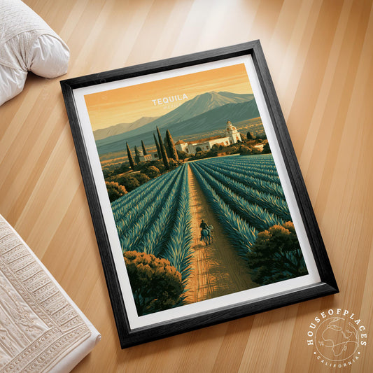 Tequila Jalisco travel poster – view 2