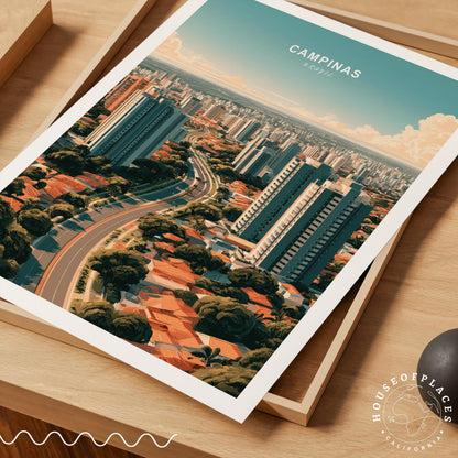 Campinas travel poster – view 7