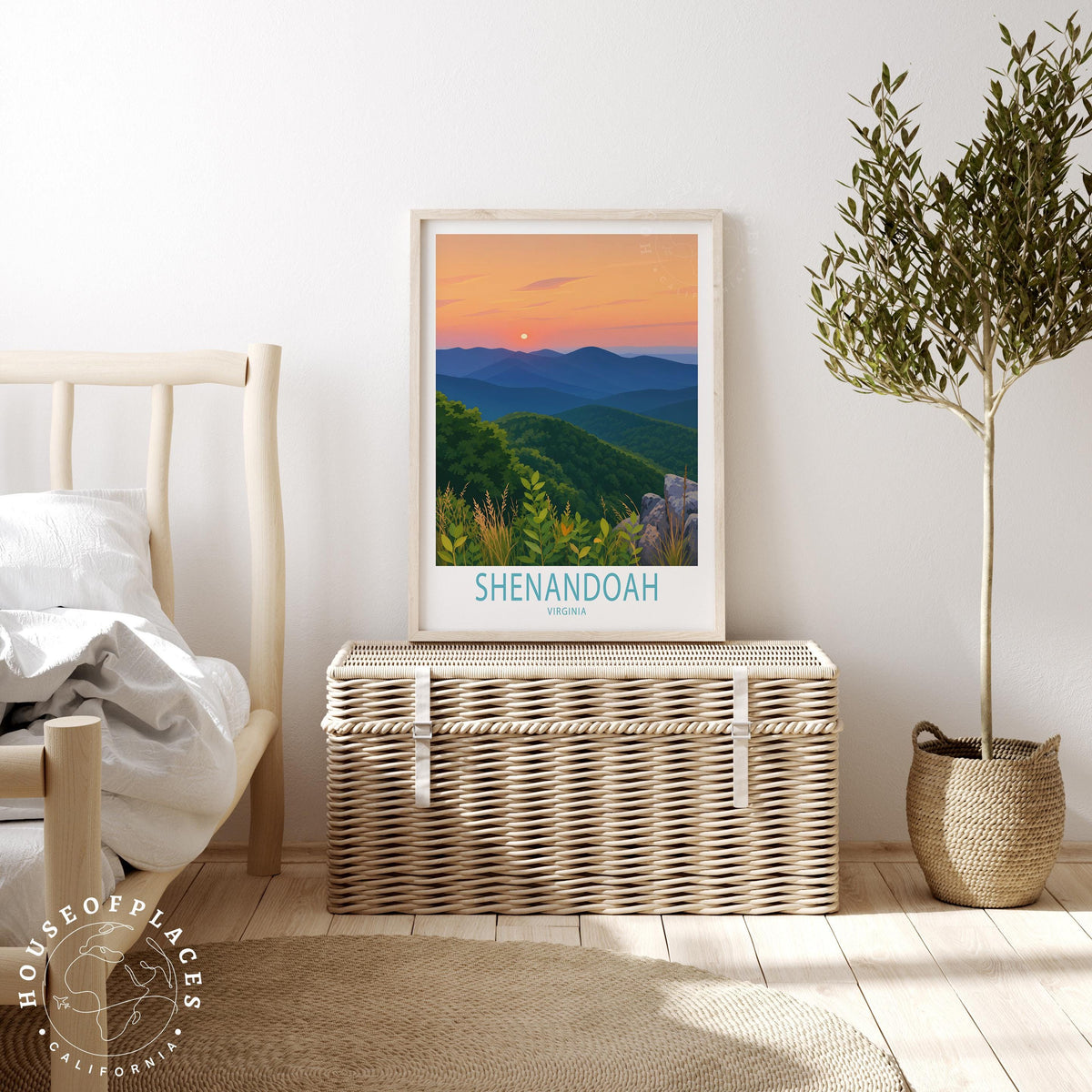 Shenandoah travel poster – view 3
