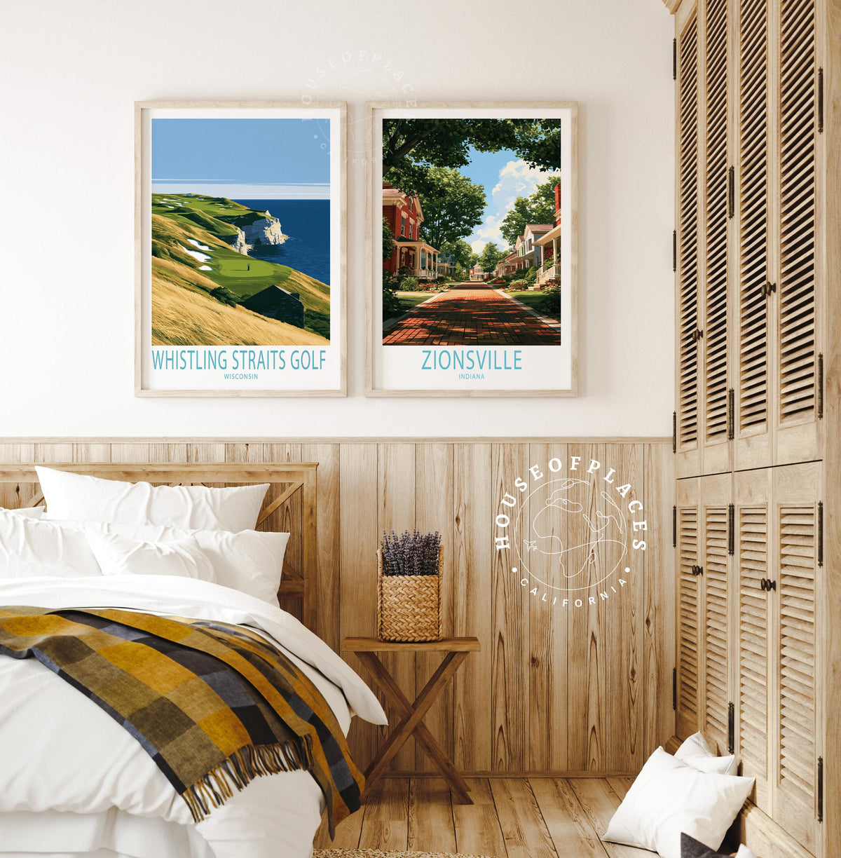 Whistling Straits travel poster – view 9