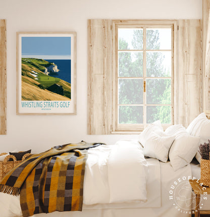 Whistling Straits travel poster – view 6