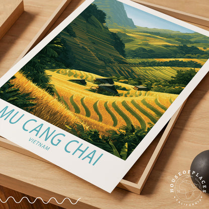 Mu Cang Chai travel poster – view 7