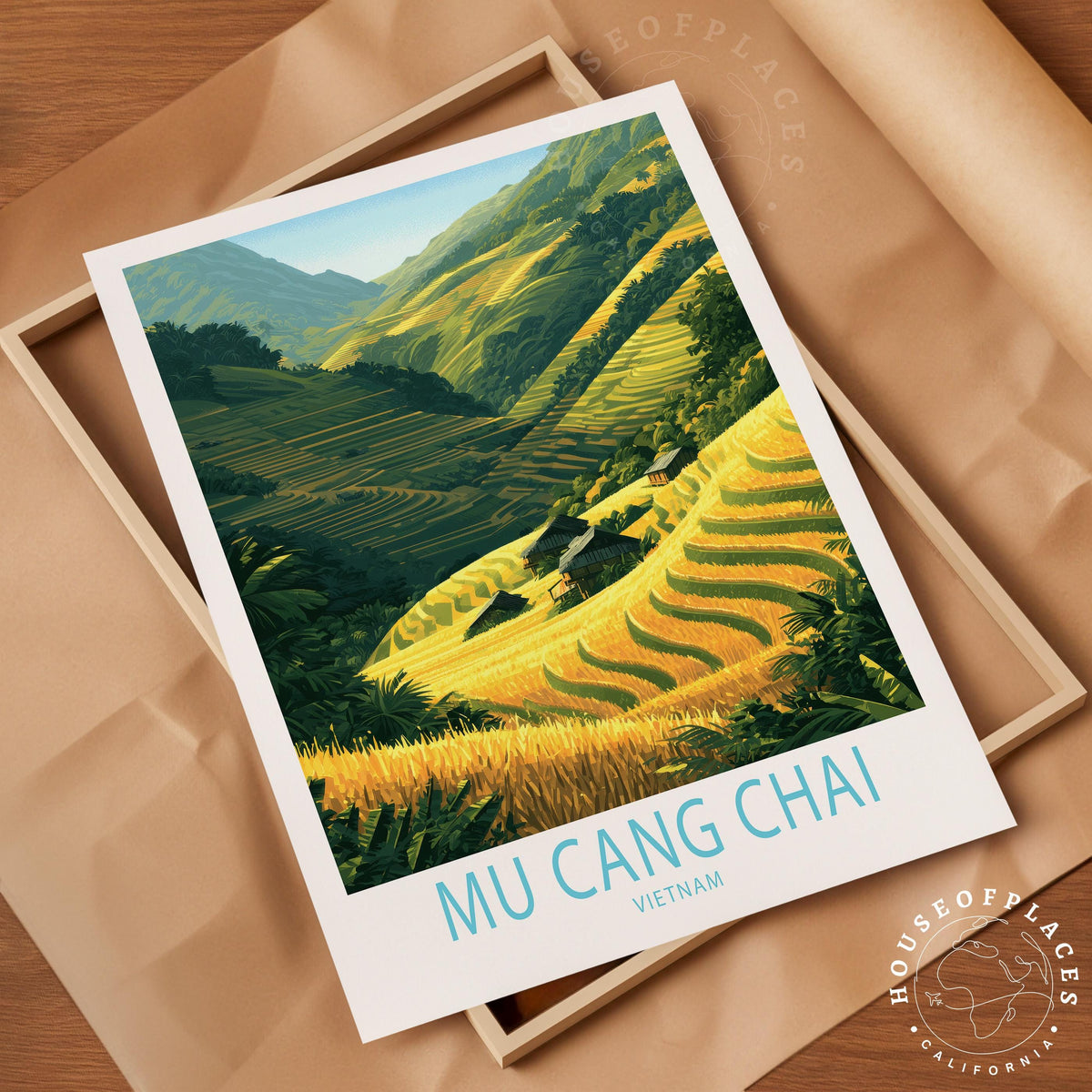 Mu Cang Chai travel poster – view 4
