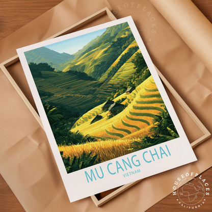 Mu Cang Chai travel poster – view 4
