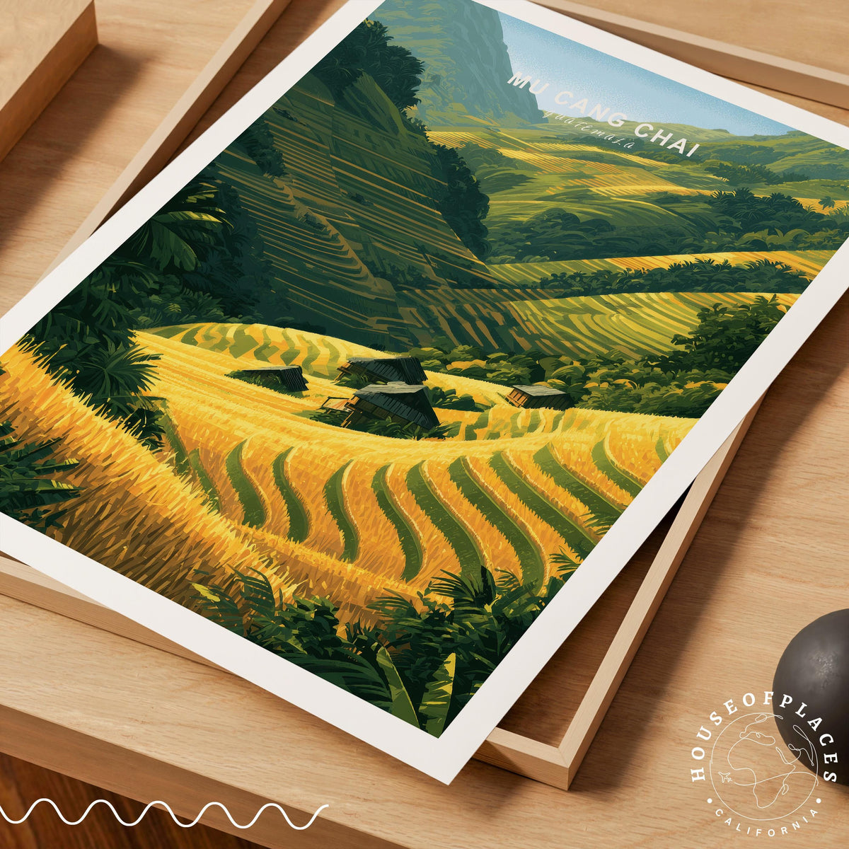 Mu Cang Chai travel poster – view 7
