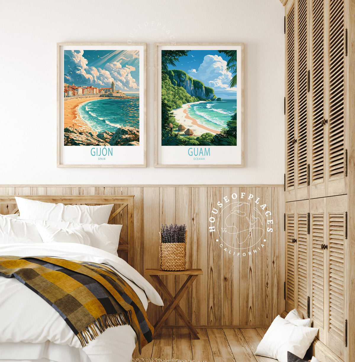 Guam Oceania travel poster – view 9