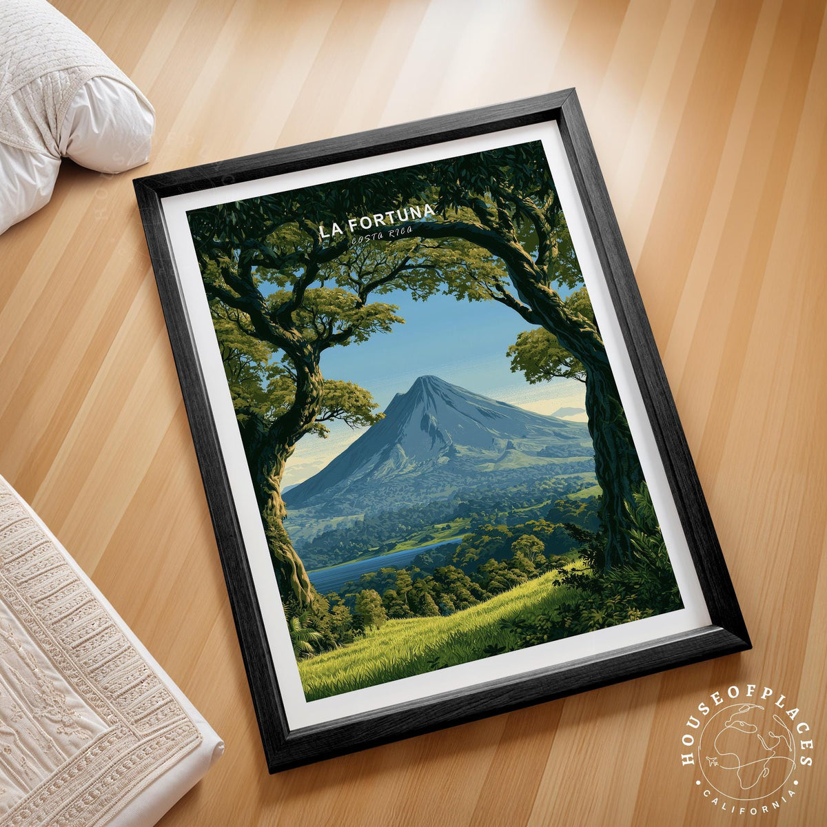 La Fortuna travel poster – view 2