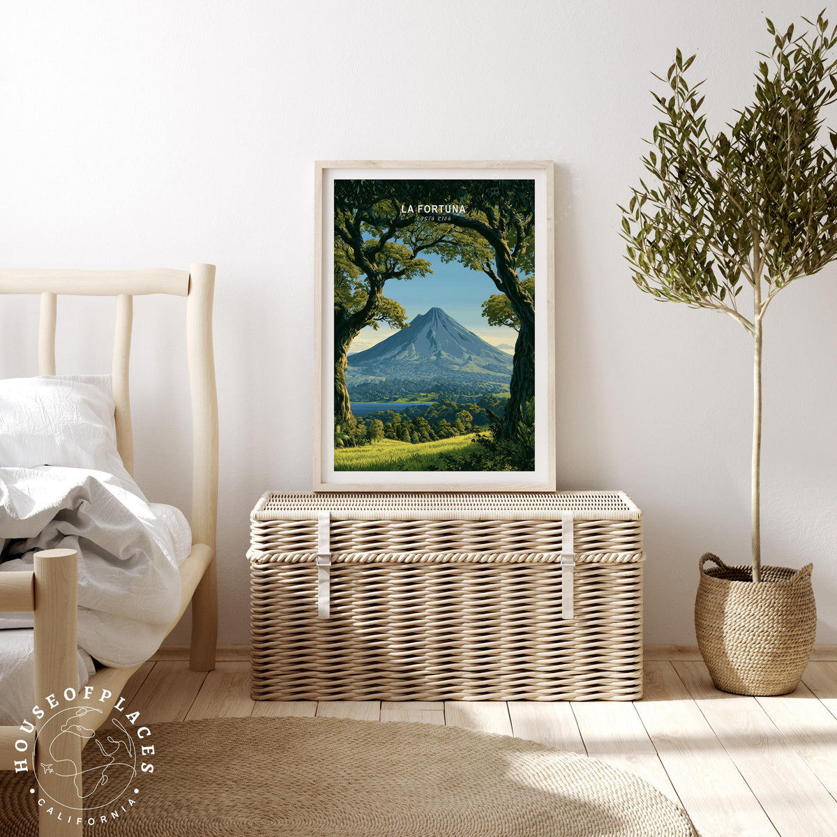 La Fortuna travel poster – view 3