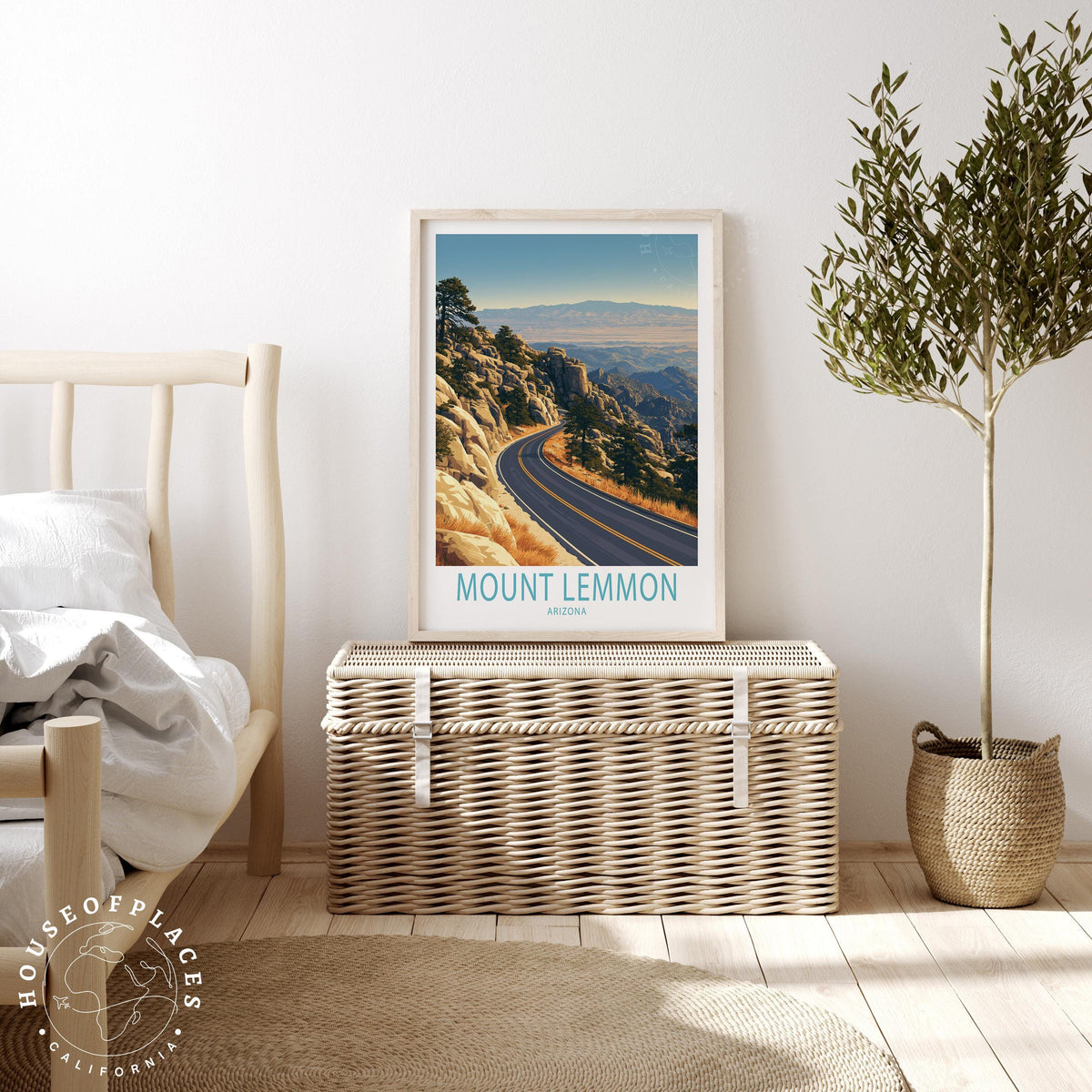Mount Lemmon travel poster – view 3