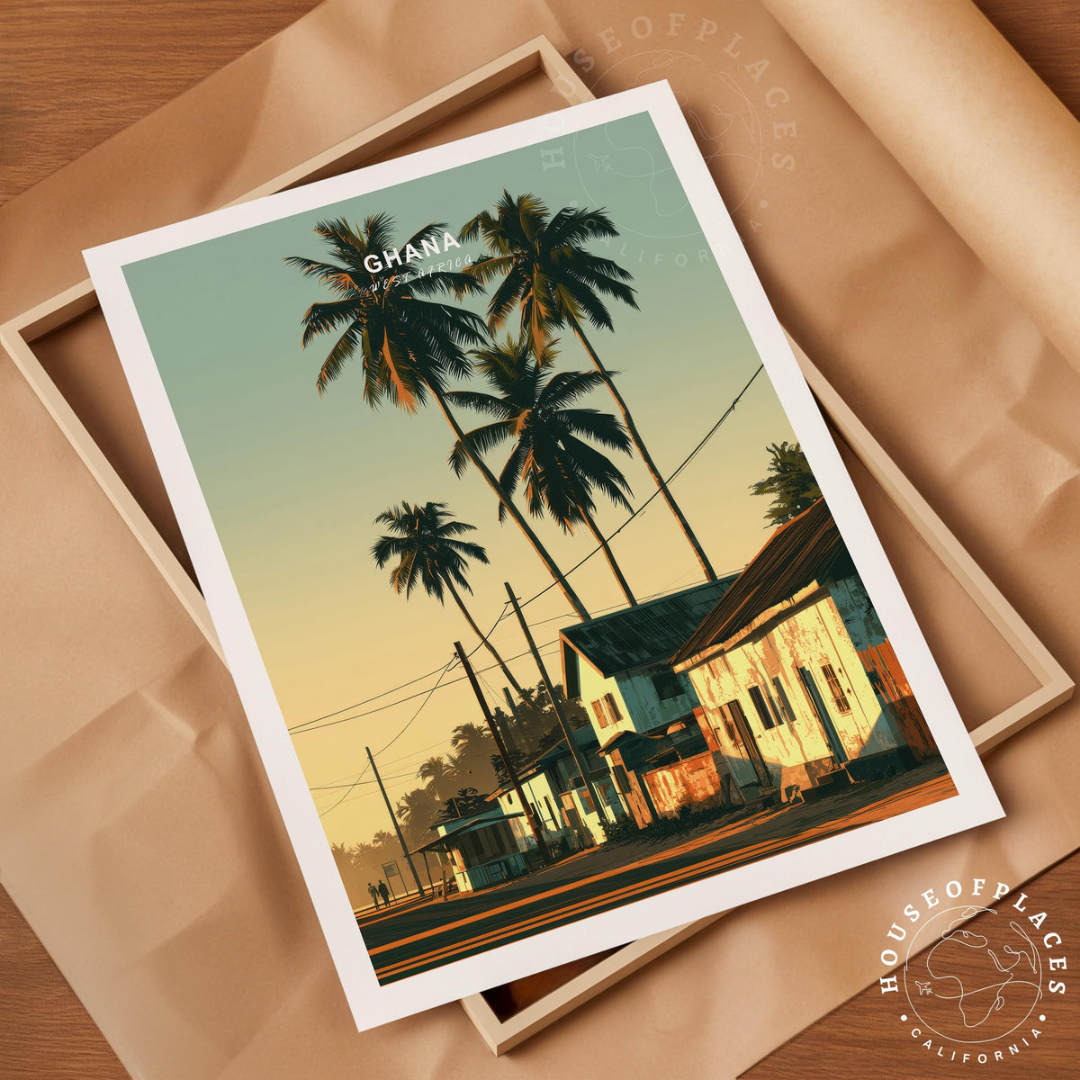 Ghana travel poster – view 4