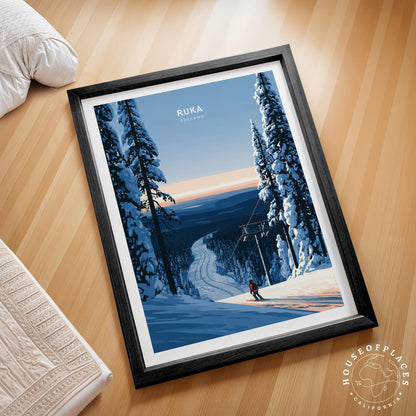 Ruka travel poster – view 2