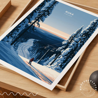 Ruka travel poster – view 7