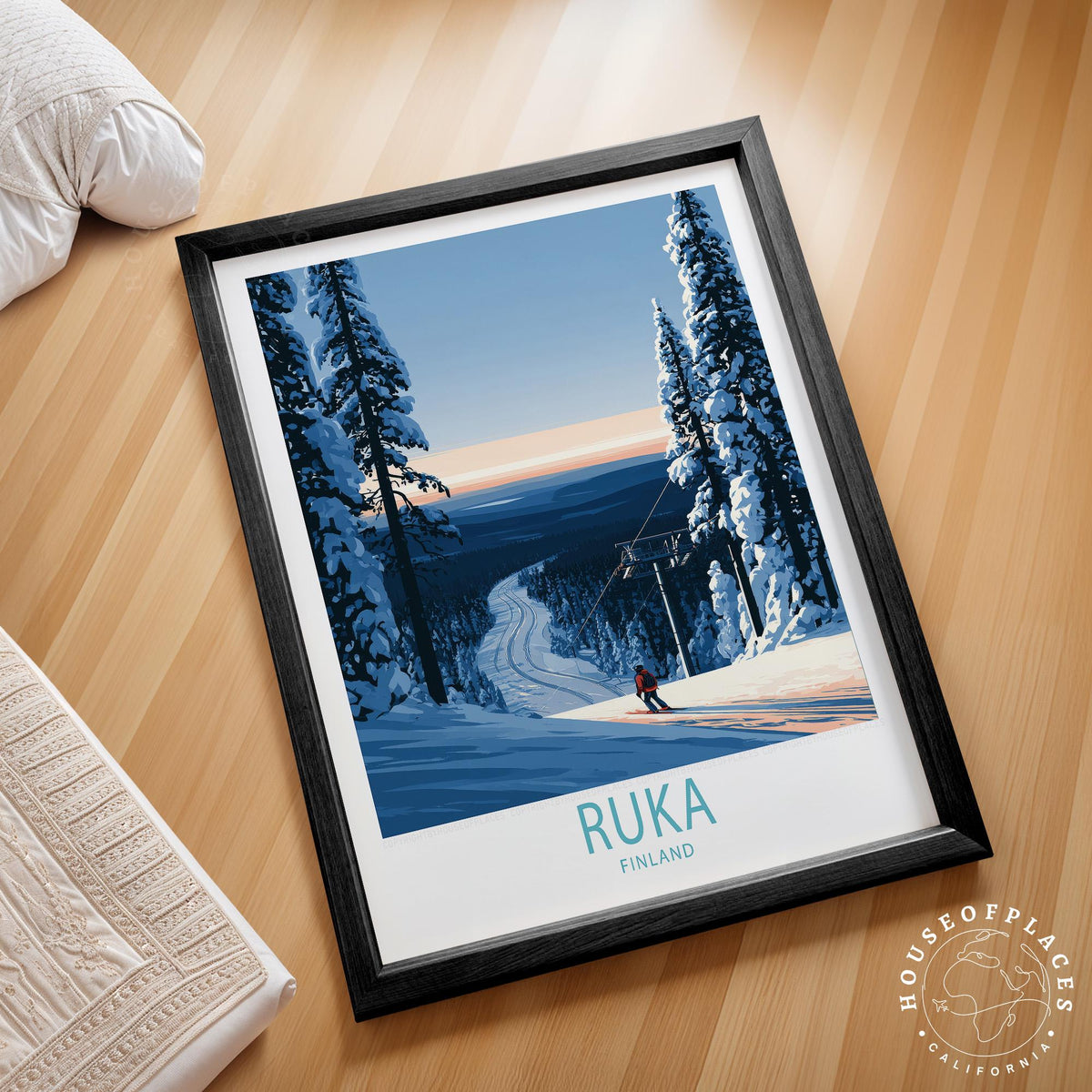 Ruka travel poster – view 2
