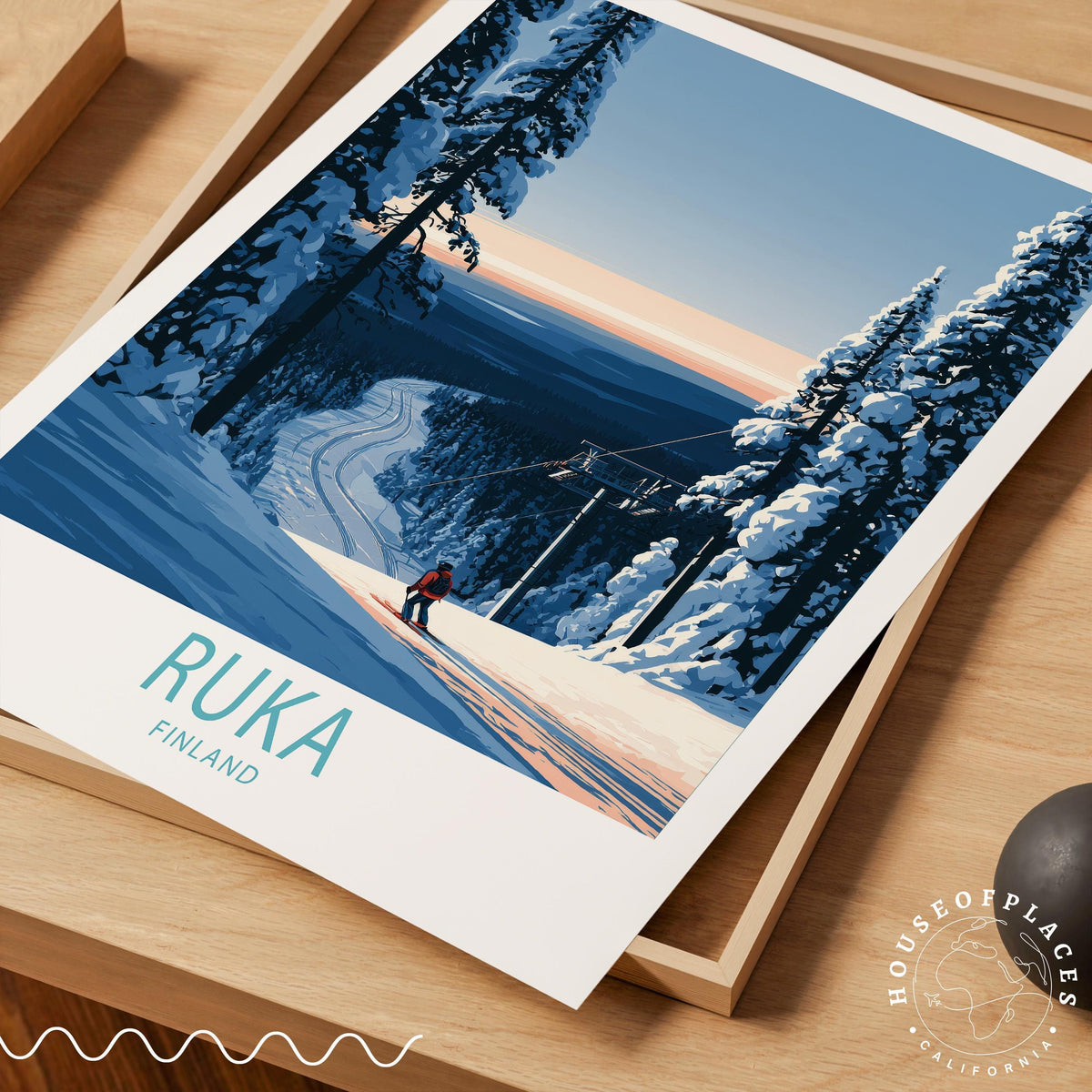Ruka travel poster – view 7