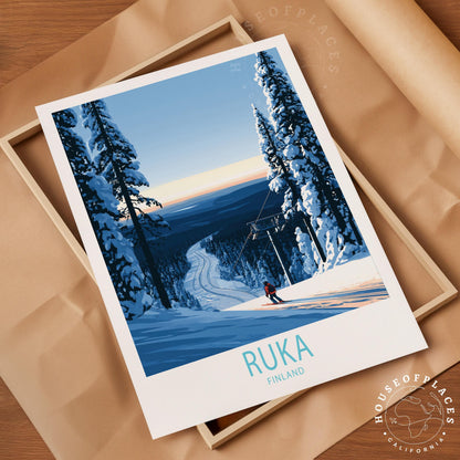 Ruka travel poster – view 4