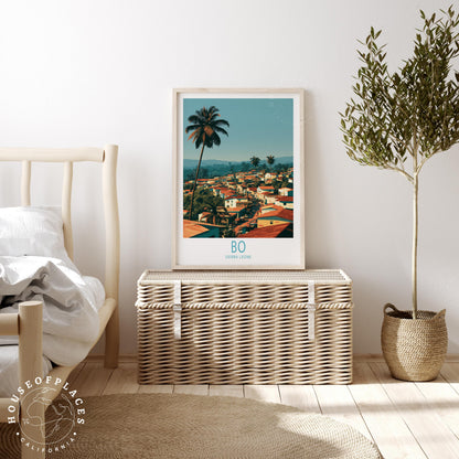 Bo Sierra Leone travel poster – view 3