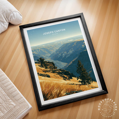 Joseph Canyon travel poster – view 2