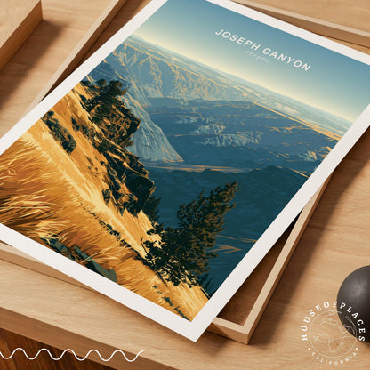 Joseph Canyon travel poster – view 7