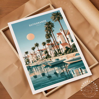 Sotogrande travel poster – view 4