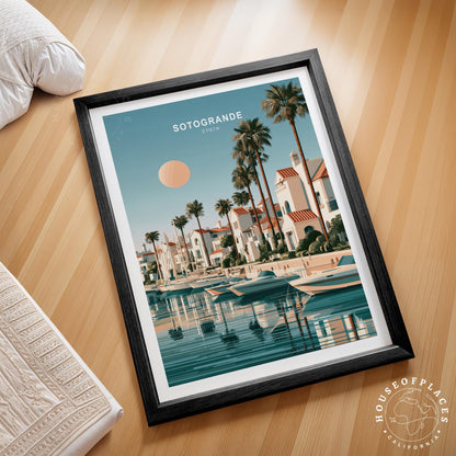 Sotogrande travel poster – view 2