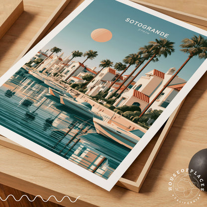 Sotogrande travel poster – view 7