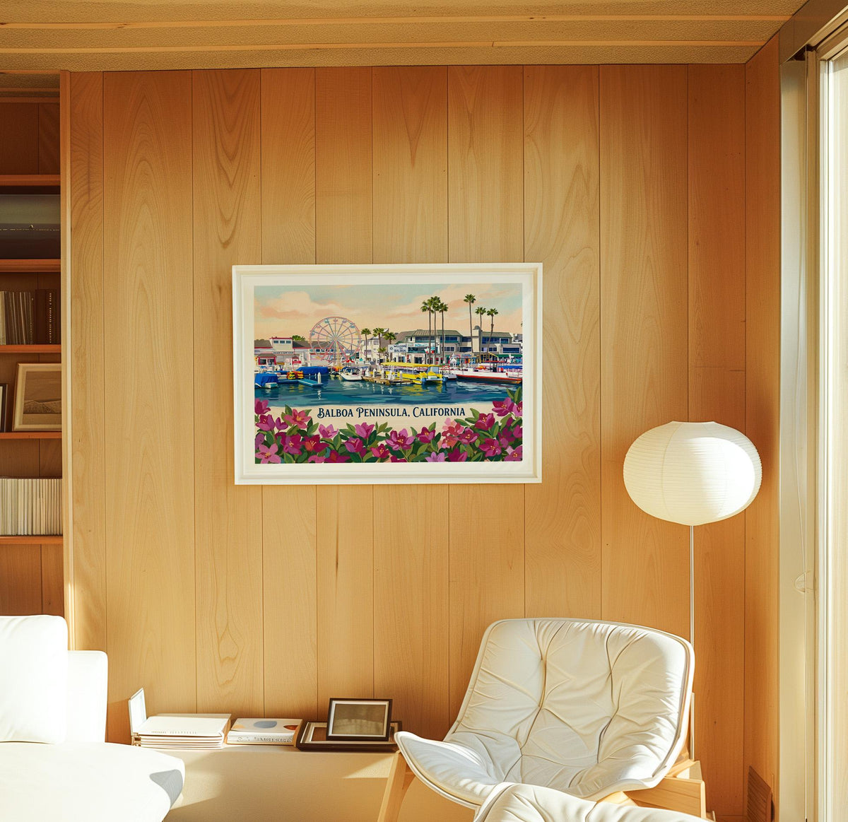 Balboa Peninsula travel poster – view 4