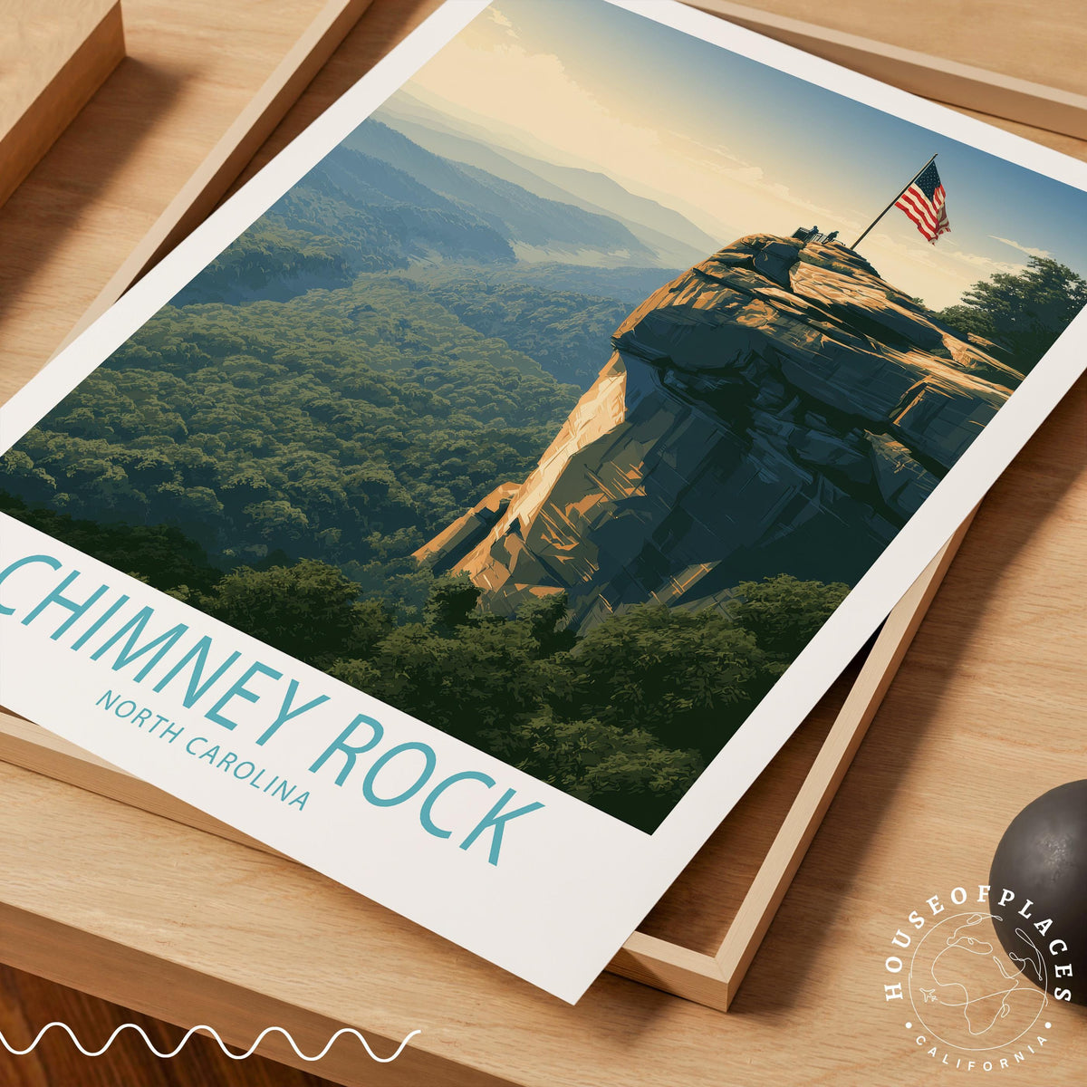 Chimney Rock travel poster – view 7