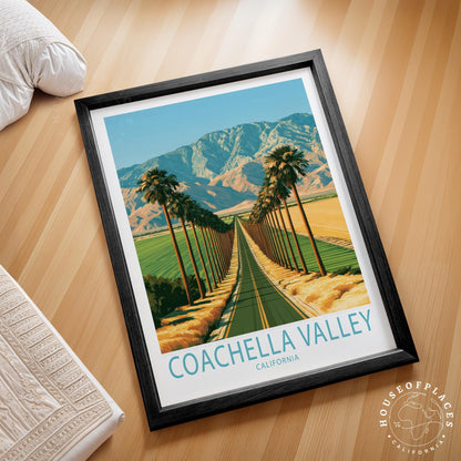 Coachella Valley travel poster – view 2