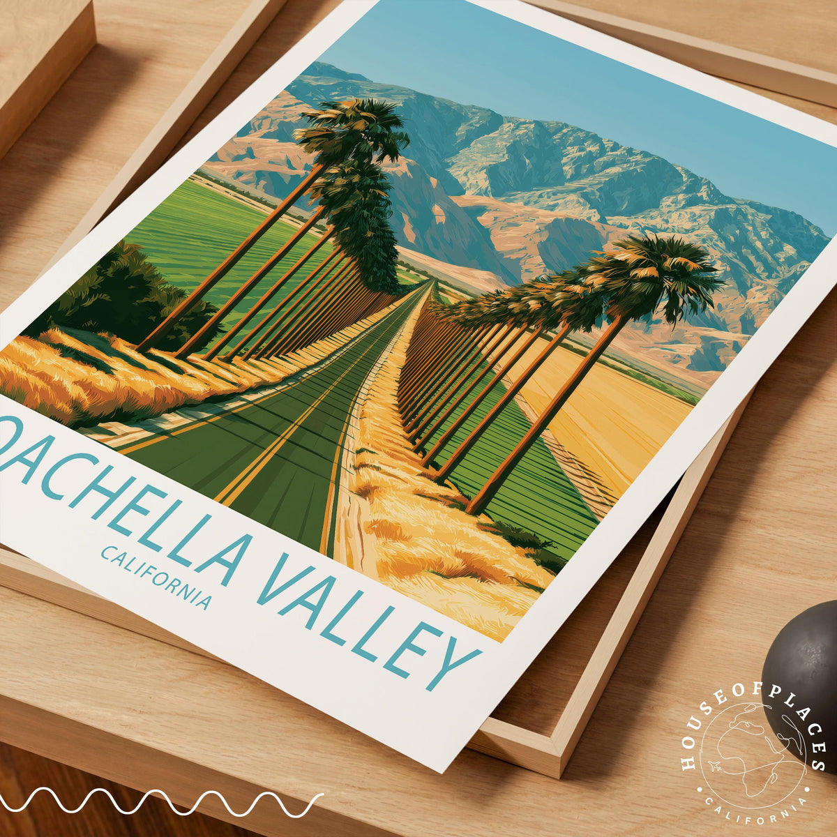 Coachella Valley travel poster – view 7
