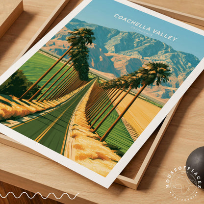 Coachella Valley travel poster – view 7