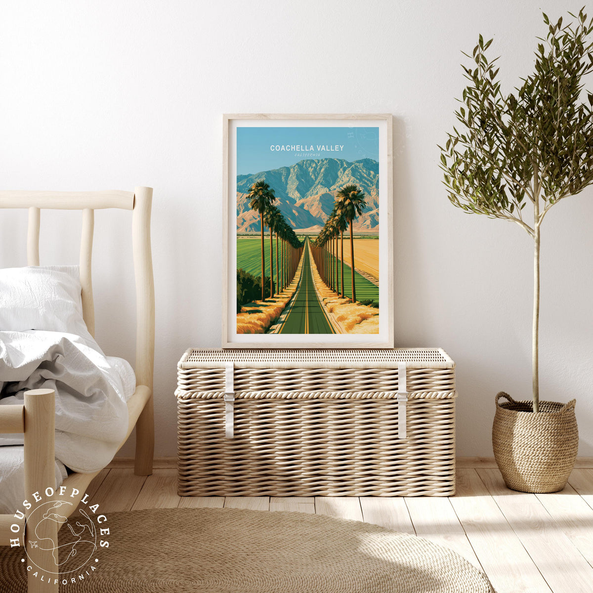 Coachella Valley travel poster – view 3