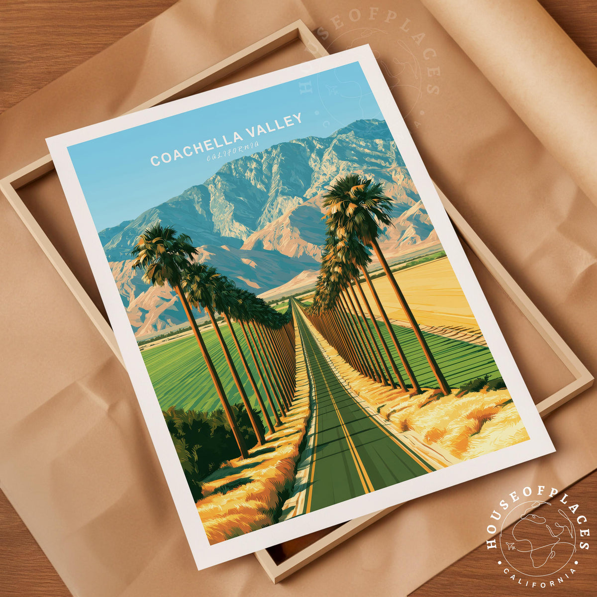 Coachella Valley travel poster – view 4