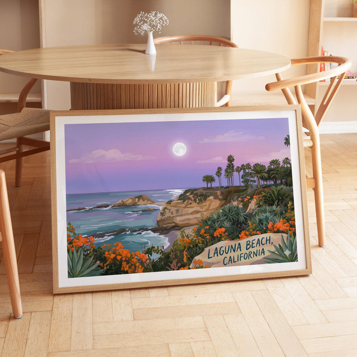 Laguna Beach travel poster – view 6