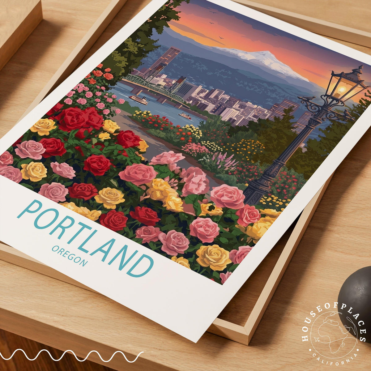 Portland travel poster – view 7