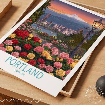 Portland travel poster – view 7