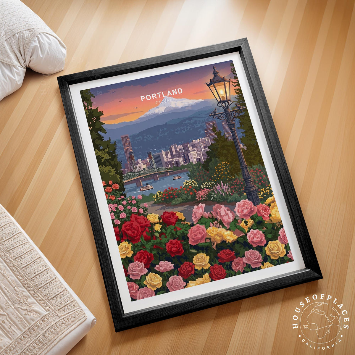 Portland travel poster – view 2