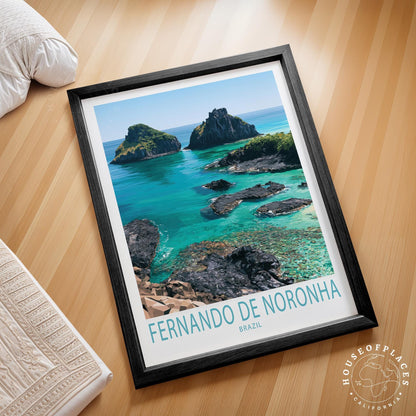 Fernando de Noronha travel poster – view 2