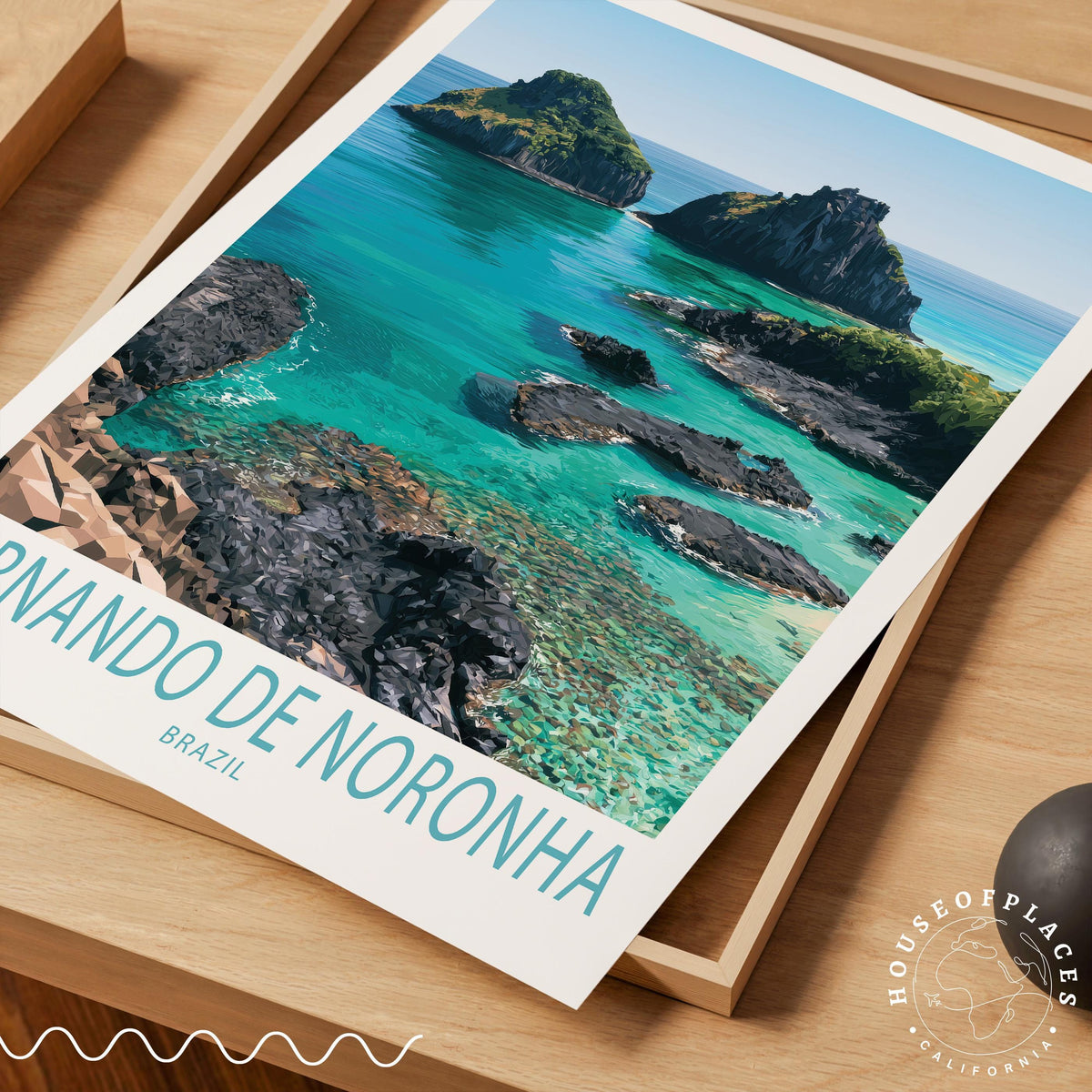 Fernando de Noronha travel poster – view 7