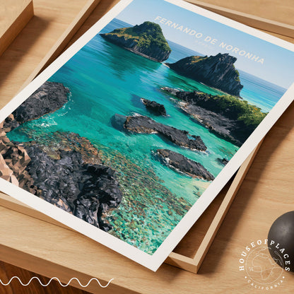 Fernando de Noronha travel poster – view 7