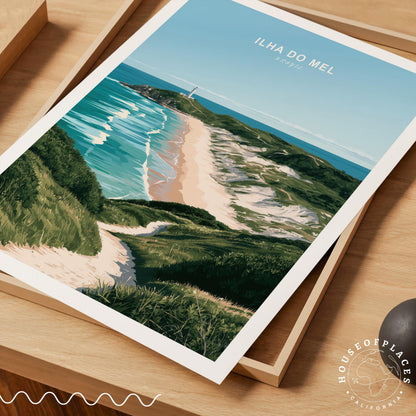 Ilha Do Mel travel poster – view 7