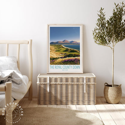 Royal County Down travel poster – view 3