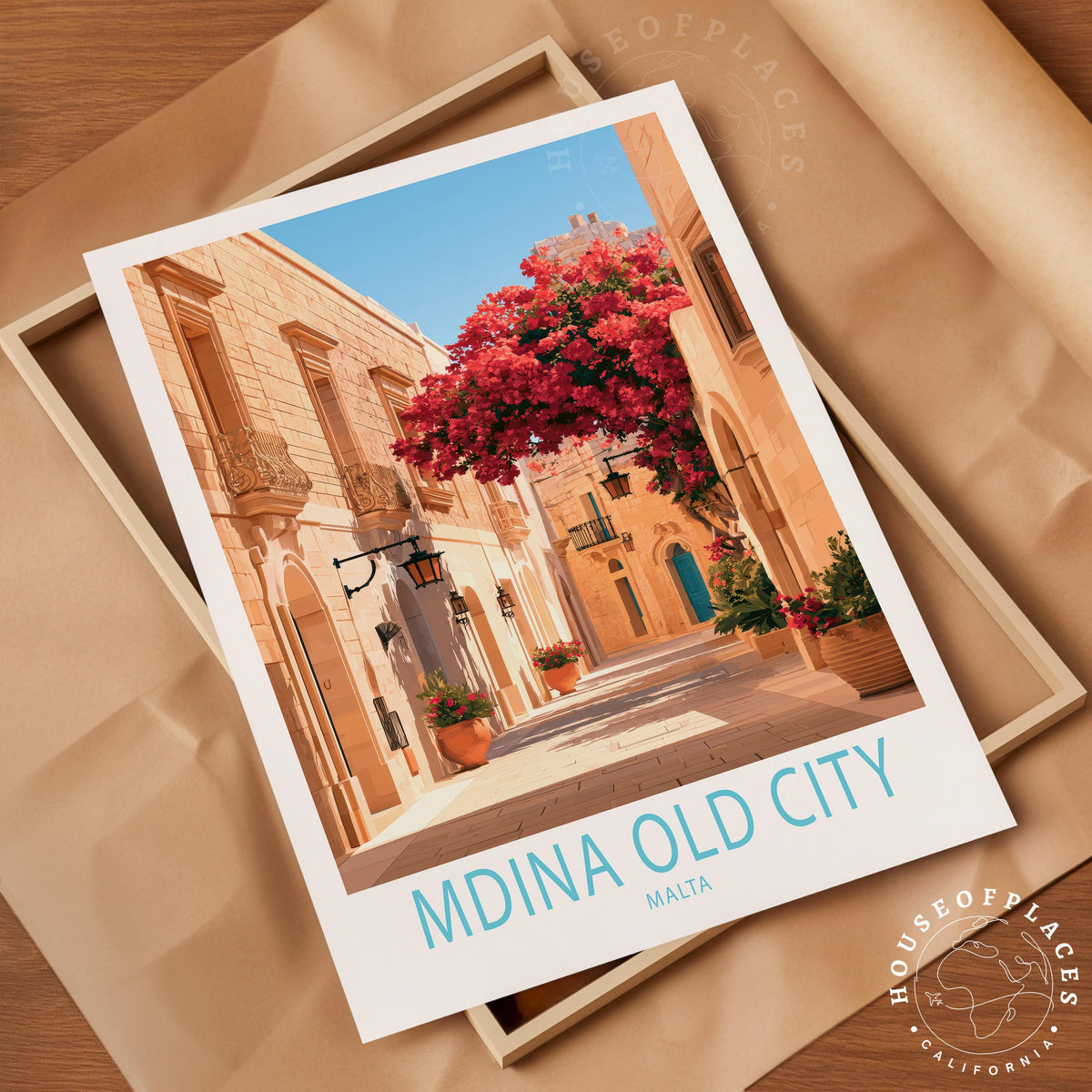 Mdina travel poster – view 4