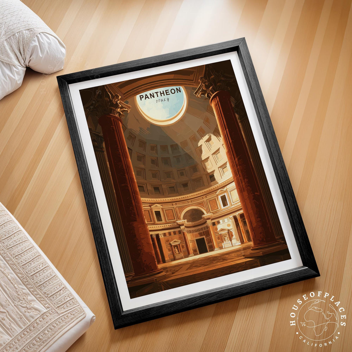 Pantheon travel poster – view 2