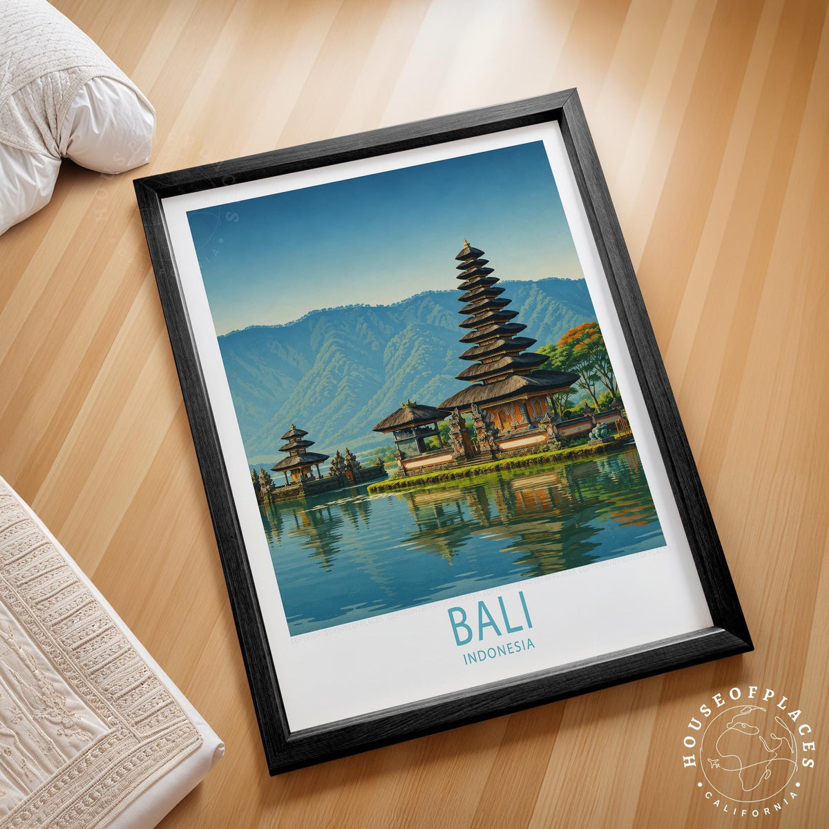 Bali travel poster – view 2