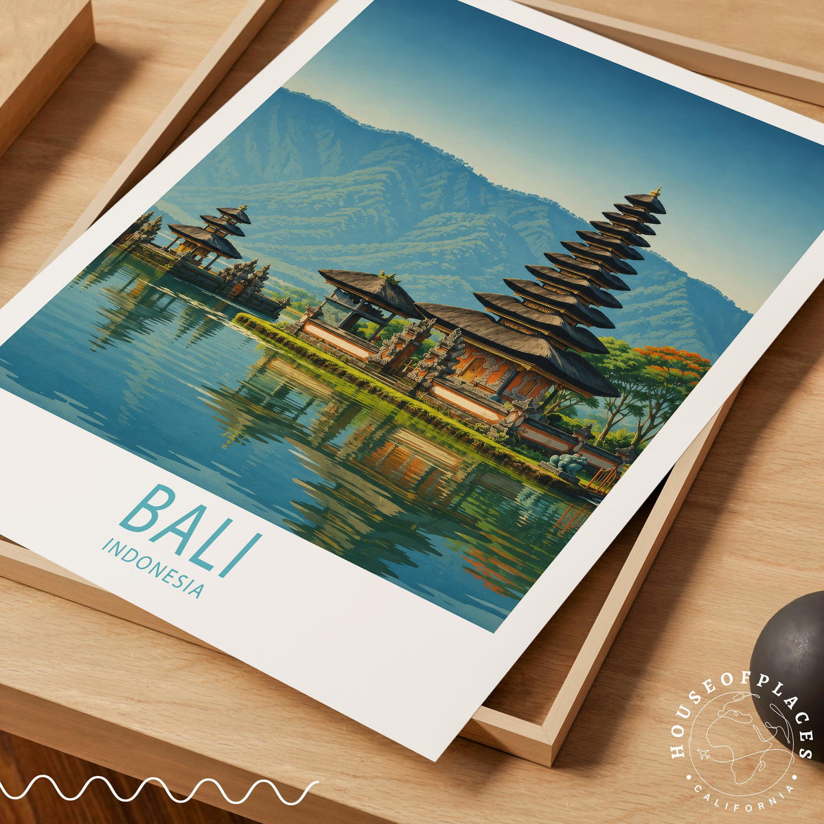 Bali travel poster – view 7