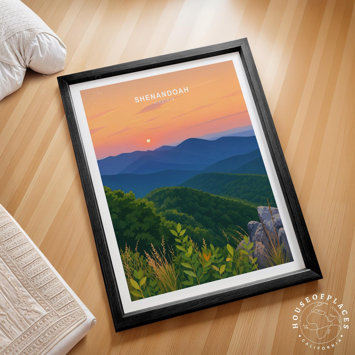 Shenandoah travel poster – view 2