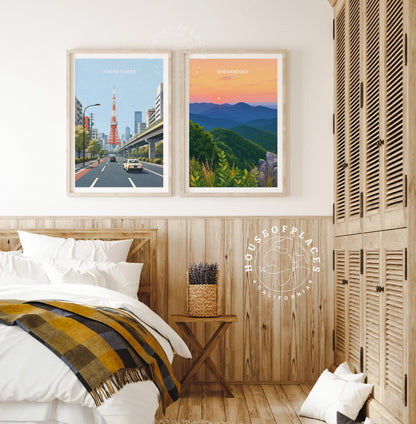 Shenandoah travel poster – view 9