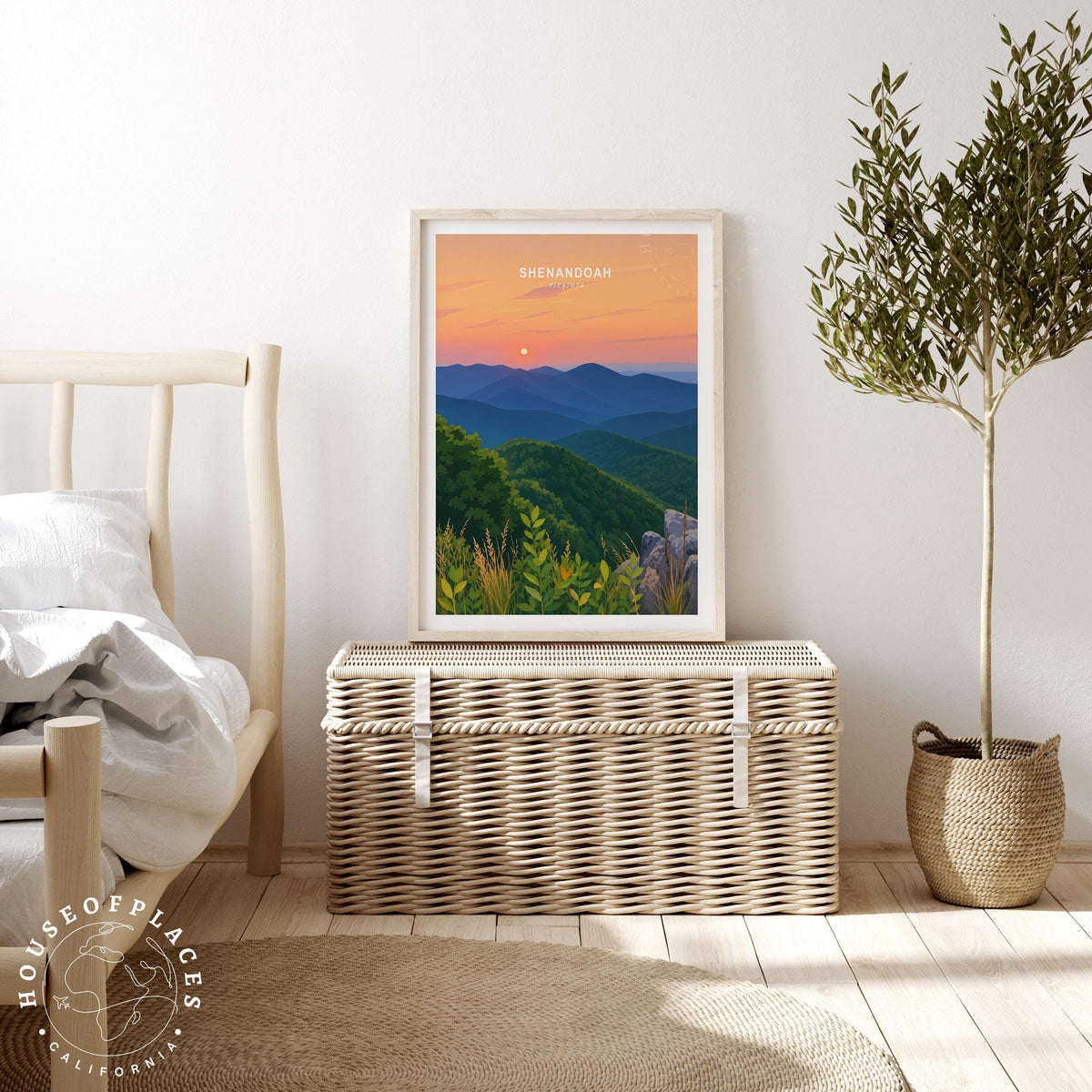 Shenandoah travel poster – view 3