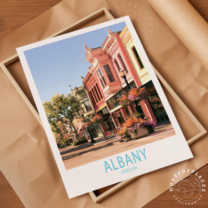 Albany travel poster – view 4